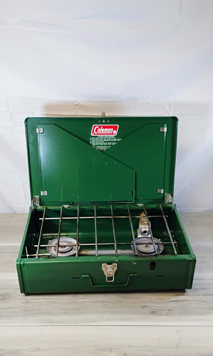 Vintage coleman 425e green - vintage,