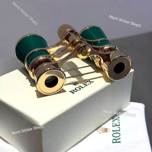 Rolex green lacquer engraved - green,