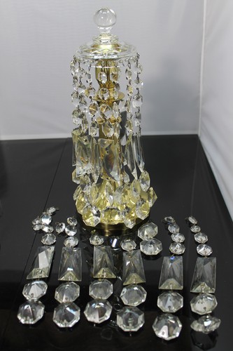 Vintage chandelier crystal - vintage,