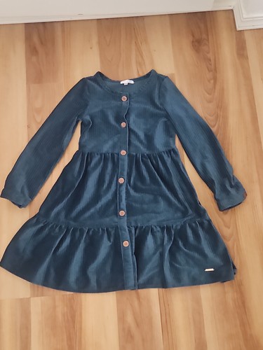Girls dress teal - dress, tahari