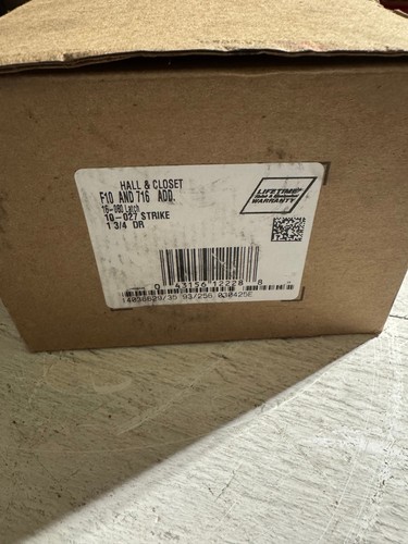 Schlage f10 and 716 - and,