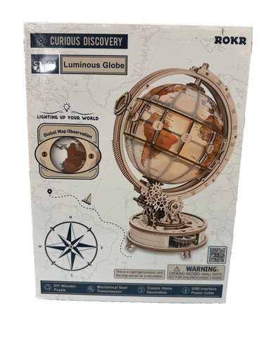 Rokr luminous globe - globe, 3d
