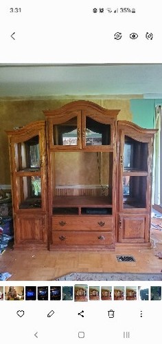 Three piece wooden - three,