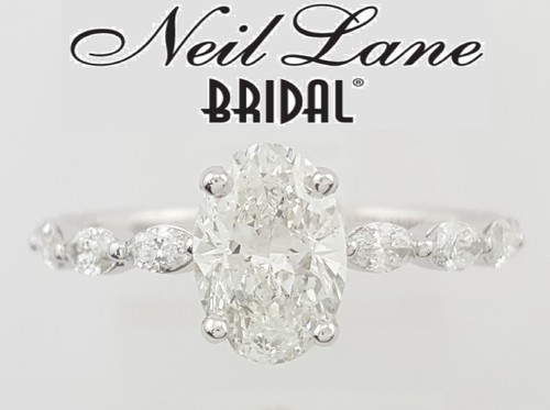 Neil lane oval - lane, halo