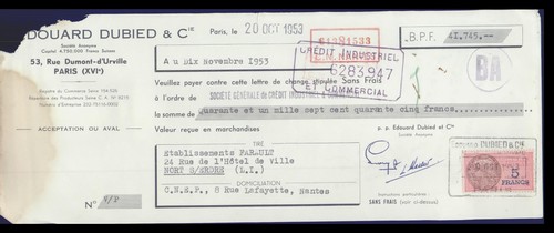 Dubied rue dumont urville - dubied, d'urville