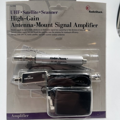 Radio shack uhf - uhf, satellite