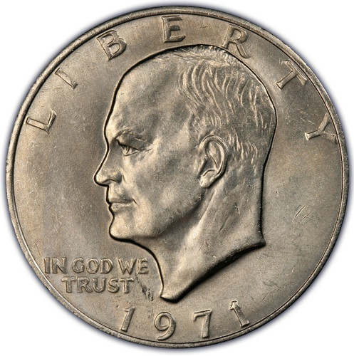 1971 mint state - state, eisenhower