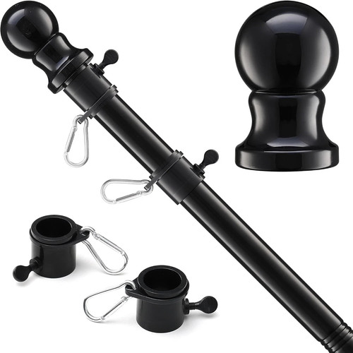 Truck flag pole with - truck, mount