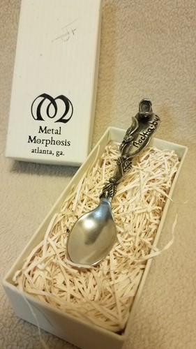 Metal morphosis baby spoon - metal,