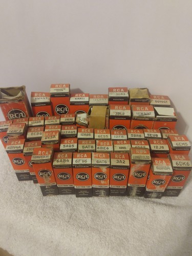 Vintage vacuum tube lot - vacuum, of