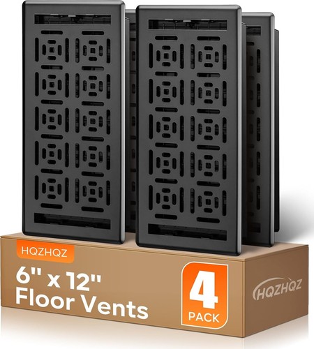 Floor vent covers 6x12 heavy - floor,