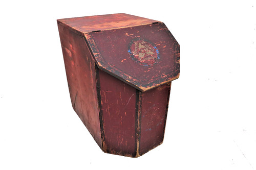 Antique wooden coffee bin - antique,