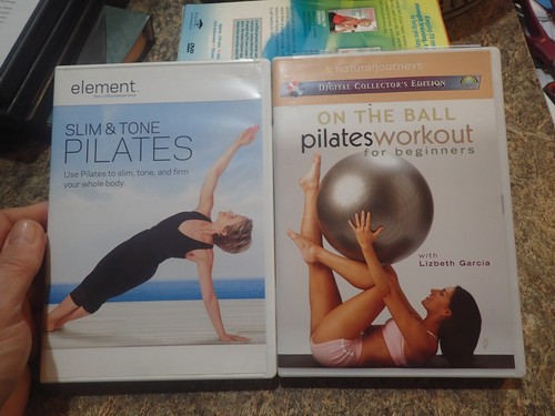 Pilates workout dvd lot - workout,