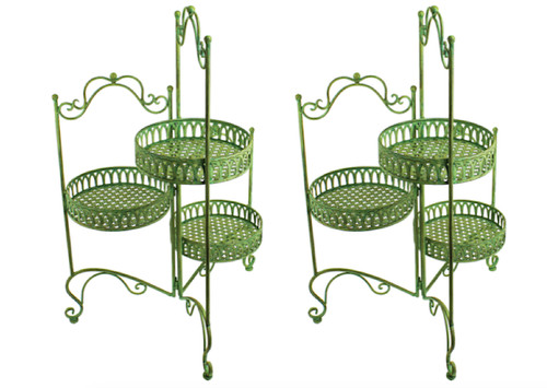 Wrought iron metal folding - wrought,