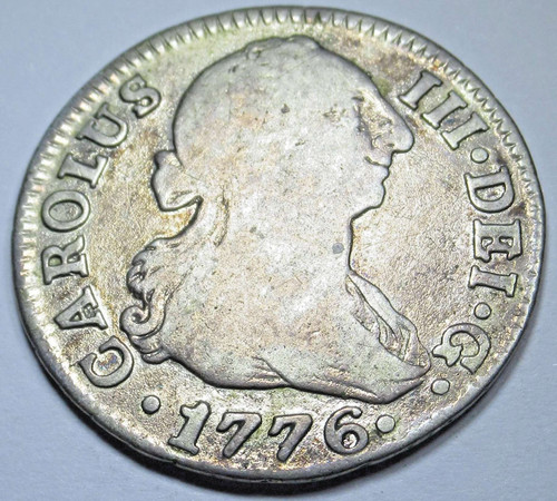 1776 spanish silver - 1776,