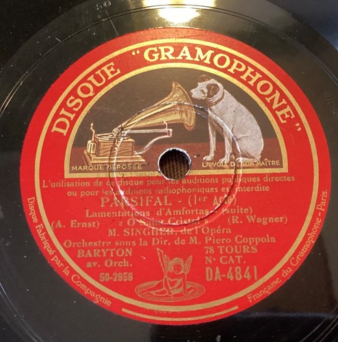 Martial singher 78 rpm - singher,