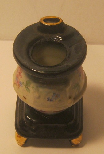 Antique ceramic pot belly - ceramic,