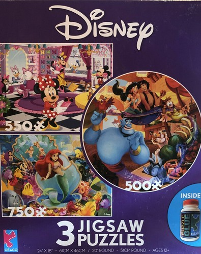 Ceaco disney jigsaw puzzles - 3,