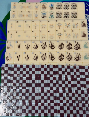 American mahjong game set - american,