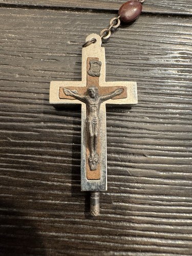 Reliquary crucifix hinged - reliquary,