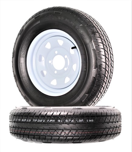 Pack radial trailer tire - tire, rim