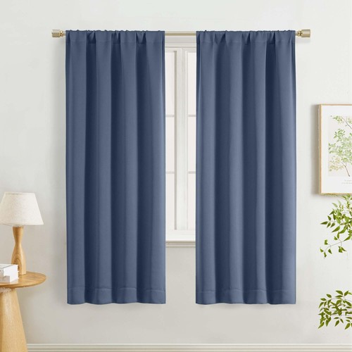 Denim blue curtains for - denim,
