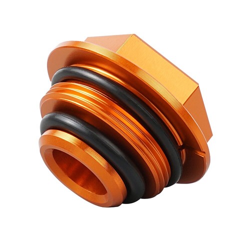 Cnc rear brake reservoir cap - brake,