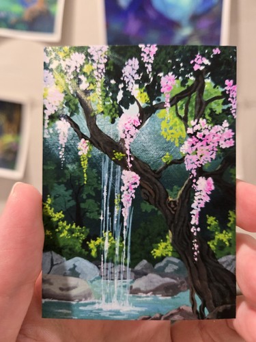 Aceo print 5x3 - aceo,