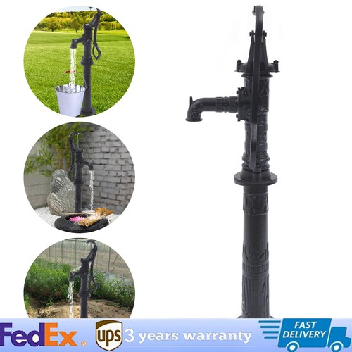 Antique hand water pump - antique,