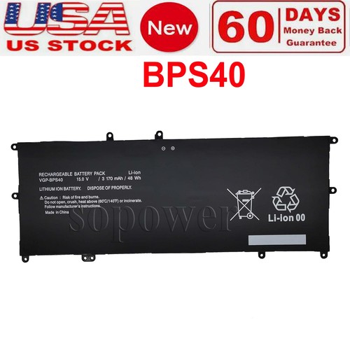 Vgp bps40 laptop battery - laptop, for