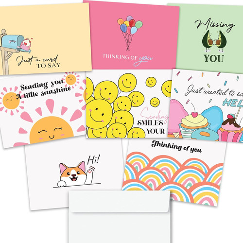 Thinking you cards with - thinking,