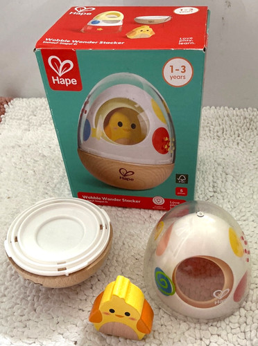 Hape wobble wonder stacker - wonder,