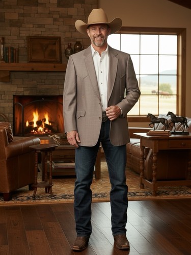 Vtg mesquite niver blazer men - mesquite,