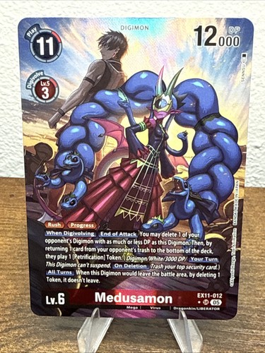 Digimon card game medusamon - card,