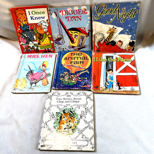 Lot vintage children s - 7,