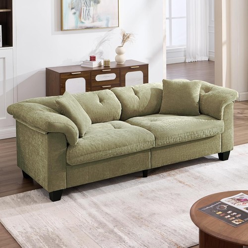 Wide seater sofa plush - 83",