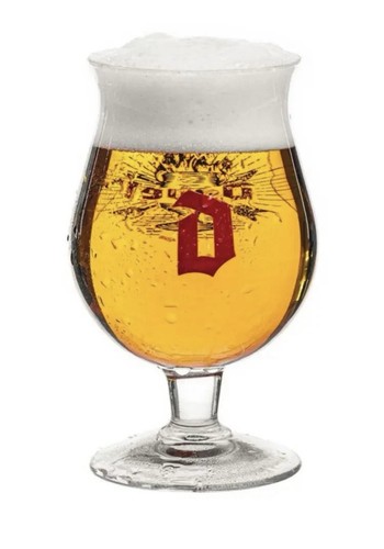 Duvel belgian beer glass - beer,