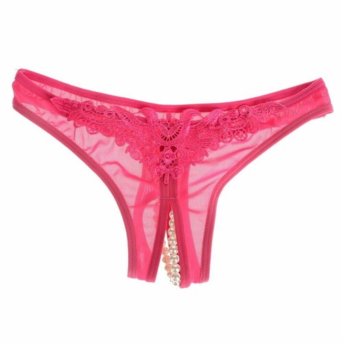 Women sexy lace pearl briefs - women,