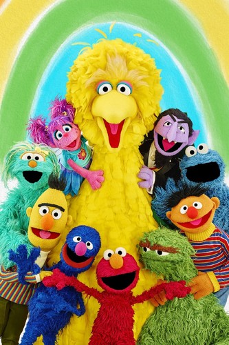 Sesame street poster wall art - street,