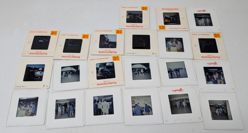 Vintage 1970s photo slides lot - 1970s,