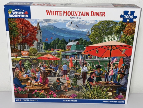 White mountain 1000 jigsaw - pc,