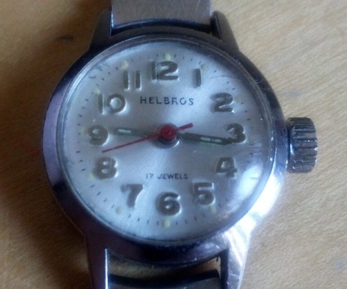 Vintage helbros swiss 17j - vintage,