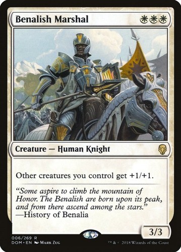 Benalish marshal dom - nm,