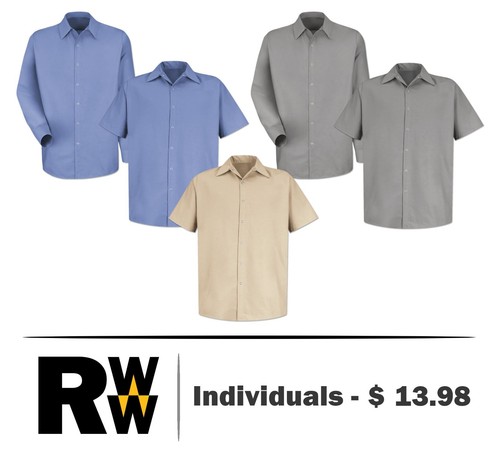 Red kap work shirts - kap,