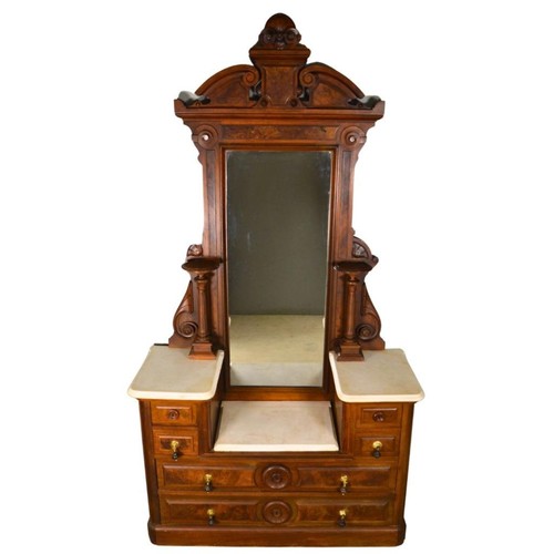 Antique victorian walnut - victorian,