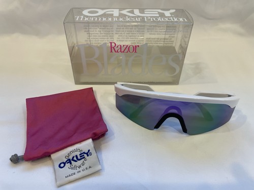 Oakley razor blade - oakley, white