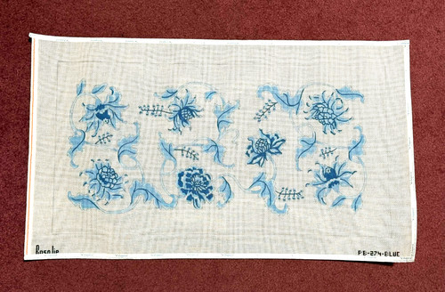 Rosalie blue tones floral - rosalie,