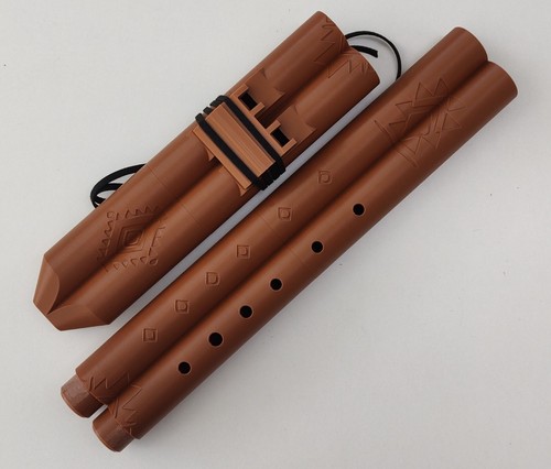 Printed drone flute - 3d,