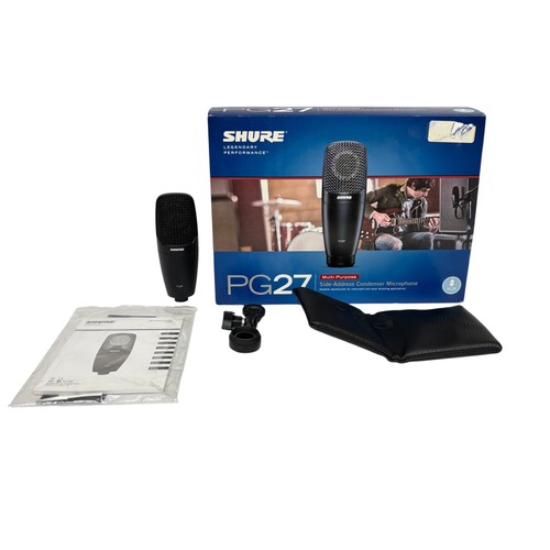 Shure pg27 multi purpose - shure, multi-purpose