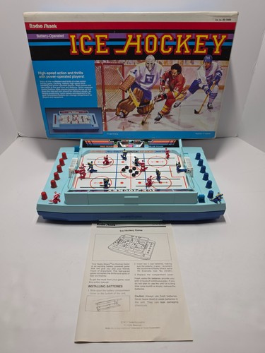 Vintage radio shack ice hockey - radio,
